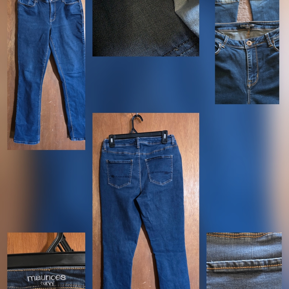 Maurices Curvy Women's Blue Jeans